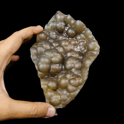 Rare Botryoidal Agatized Chalcedony Mineral Specimen – Natural Indian Crystal Cluster for Collectors # B 7113 Chalcedony Superb Minerals 
