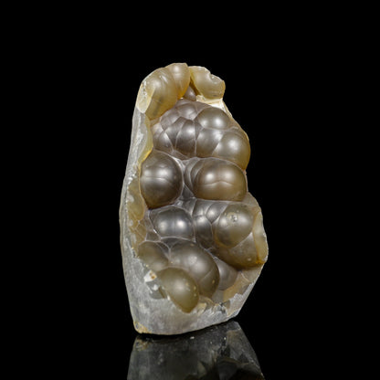 Rare Botryoidal Agatized Chalcedony Mineral Specimen – Natural Indian Crystal Cluster for Collectors # USA 5 Chalcedony Superb Minerals 