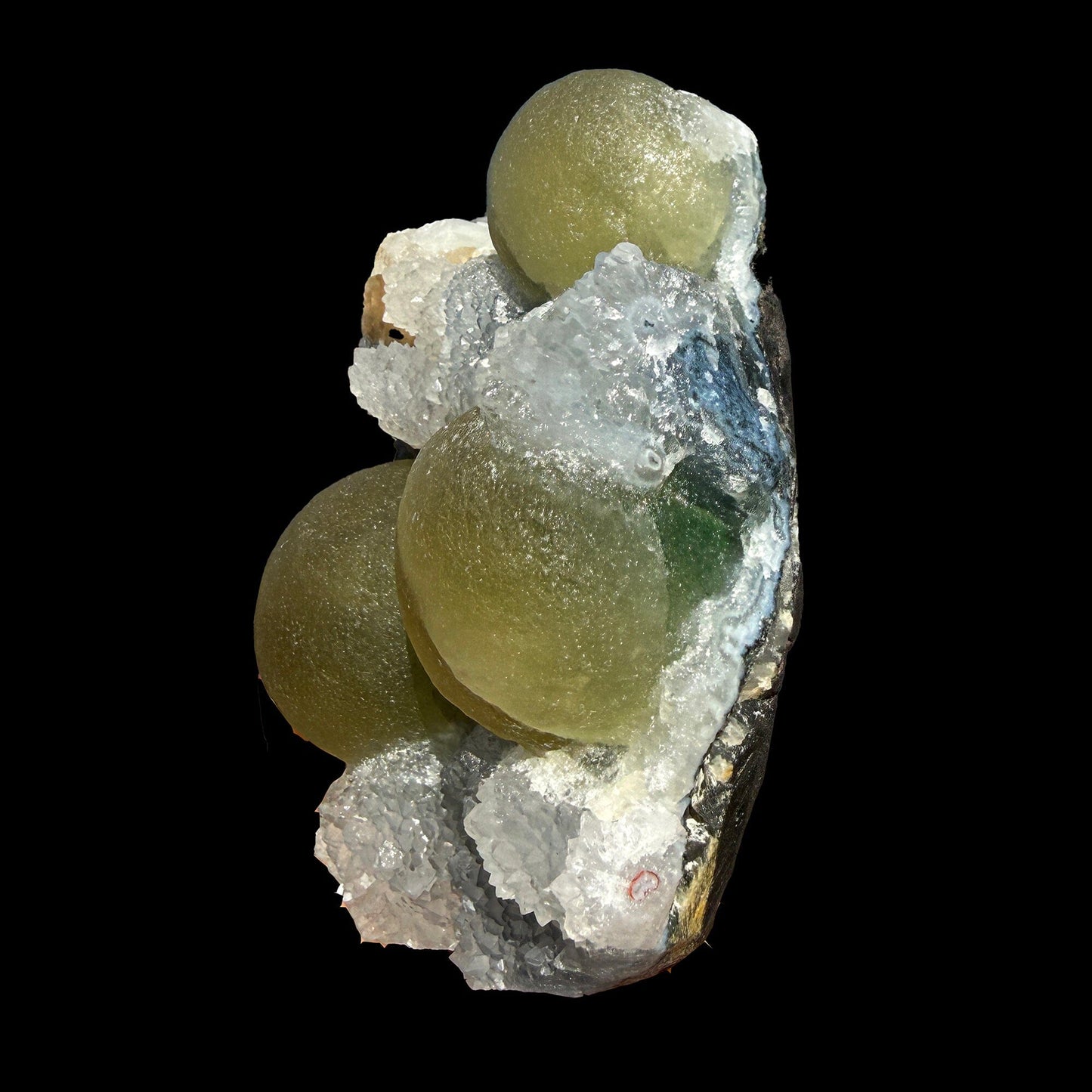 Rare Botryoidal Green Fluorite on Crystal Matrix – Natural Indian Mineral Specimen | Collector Grade | # DKT23