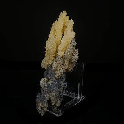 Rare Calcite with Chalcedony | Unique Indian Mineral Formation# B 7080