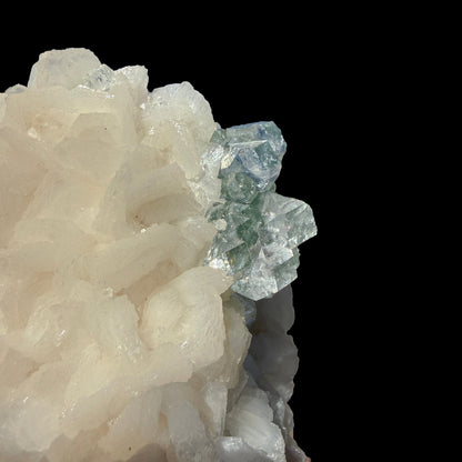 Rare Disco Ball Green Apophyllite with Stilbite – Zeolite Crystal Cluster | Ahmednagar, India # DKT70 Apophyllite Superb Minerals 