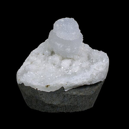 Rare Goosecreekite with MM Quartz - Self Standing Rare Indian Zeolite Crystal Specimen # B 7126 Goosecreekite Superb Minerals 