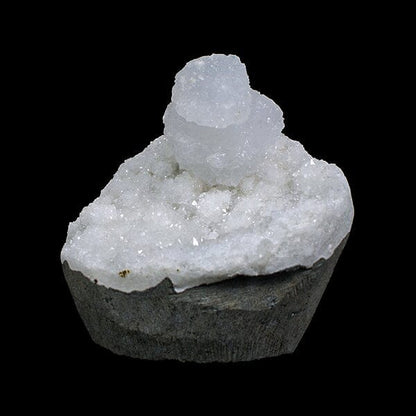 Rare Goosecreekite with MM Quartz - Self Standing Rare Indian Zeolite Crystal Specimen # B 7126 Goosecreekite Superb Minerals 