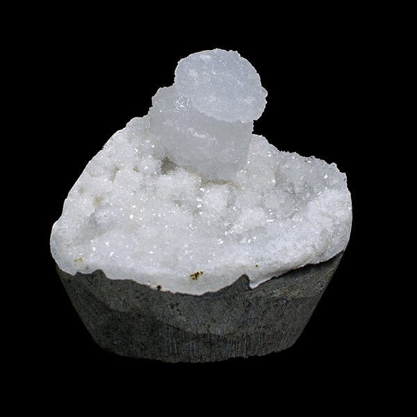 Rare Goosecreekite with MM Quartz - Self Standing Rare Indian Zeolite Crystal Specimen # B 7126 Goosecreekite Superb Minerals 