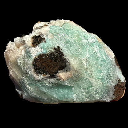 Rare Green Apophyllite with Stilbite on Zeolite Matrix – Natural Indian Collector Mineral Specimen | Premium Display Crystal | Ahmednagar, India # DKT31 Apophyllite Superb Minerals 