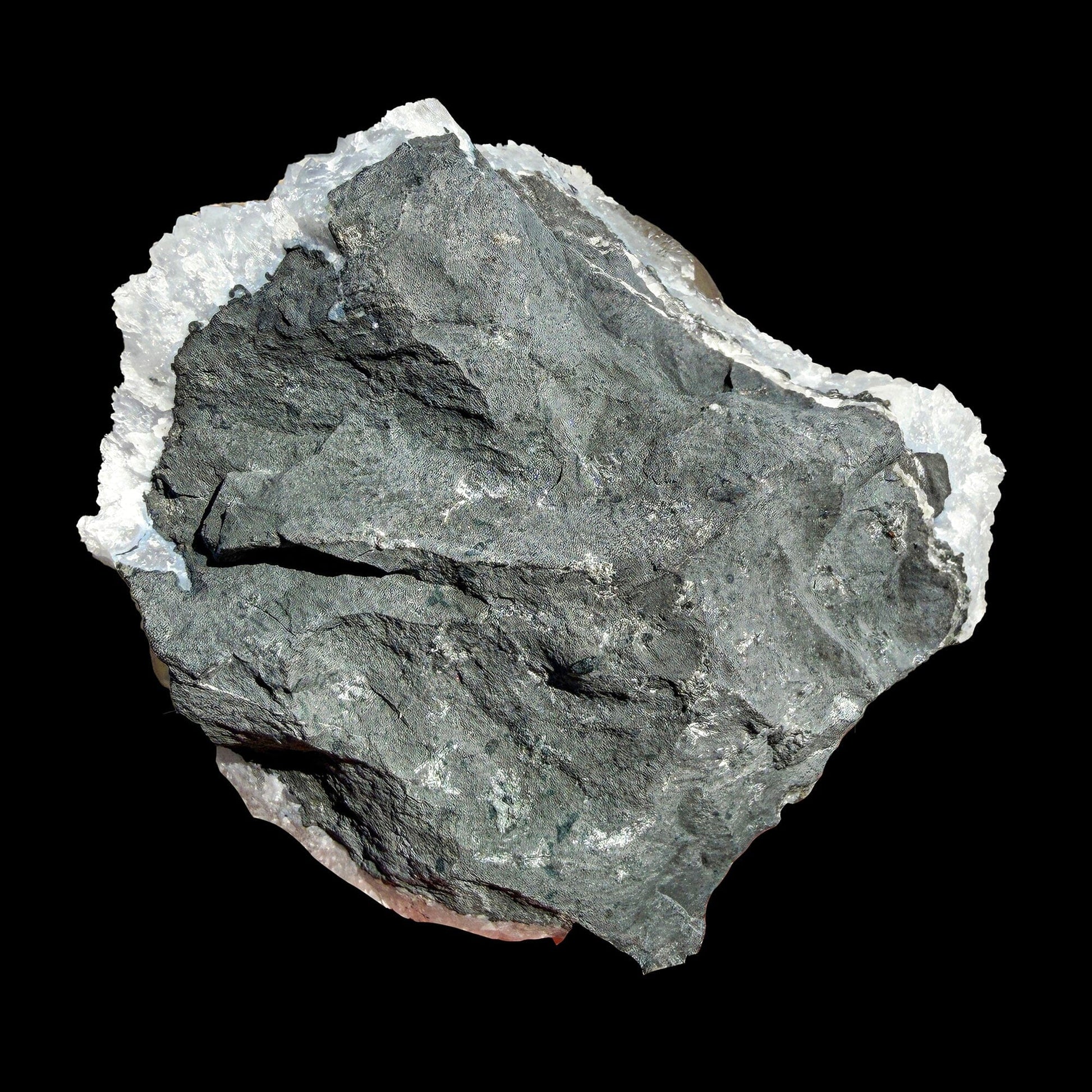 Rare Green Fluorite with Calcite on Sky Blue Chalcedony Fine Mineral Specimen – Large Display Collector Crystal from India # DKT14 Fluorite Superb Minerals 