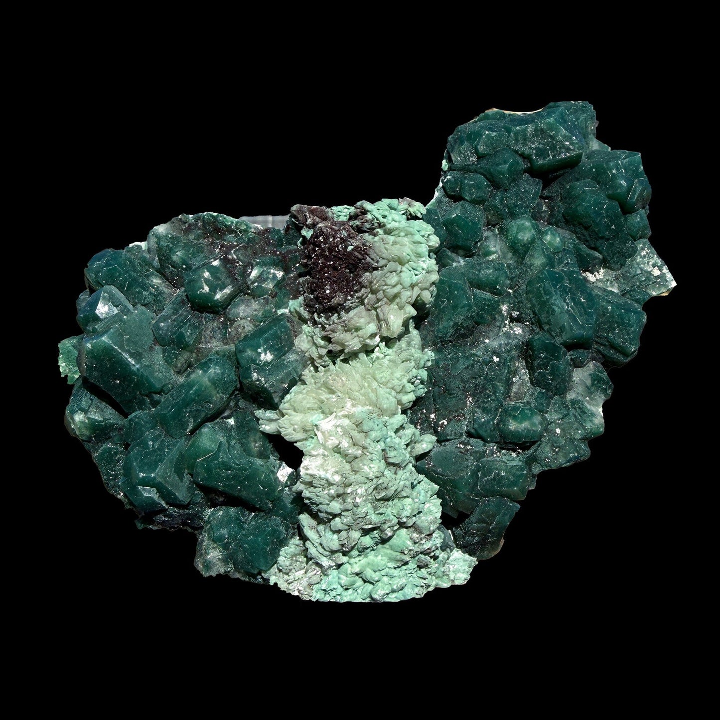 Rare Marshy Green Apophyllite Natural Indian Collector Mineral Specimen # DKT25 Calcite Superb Minerals 