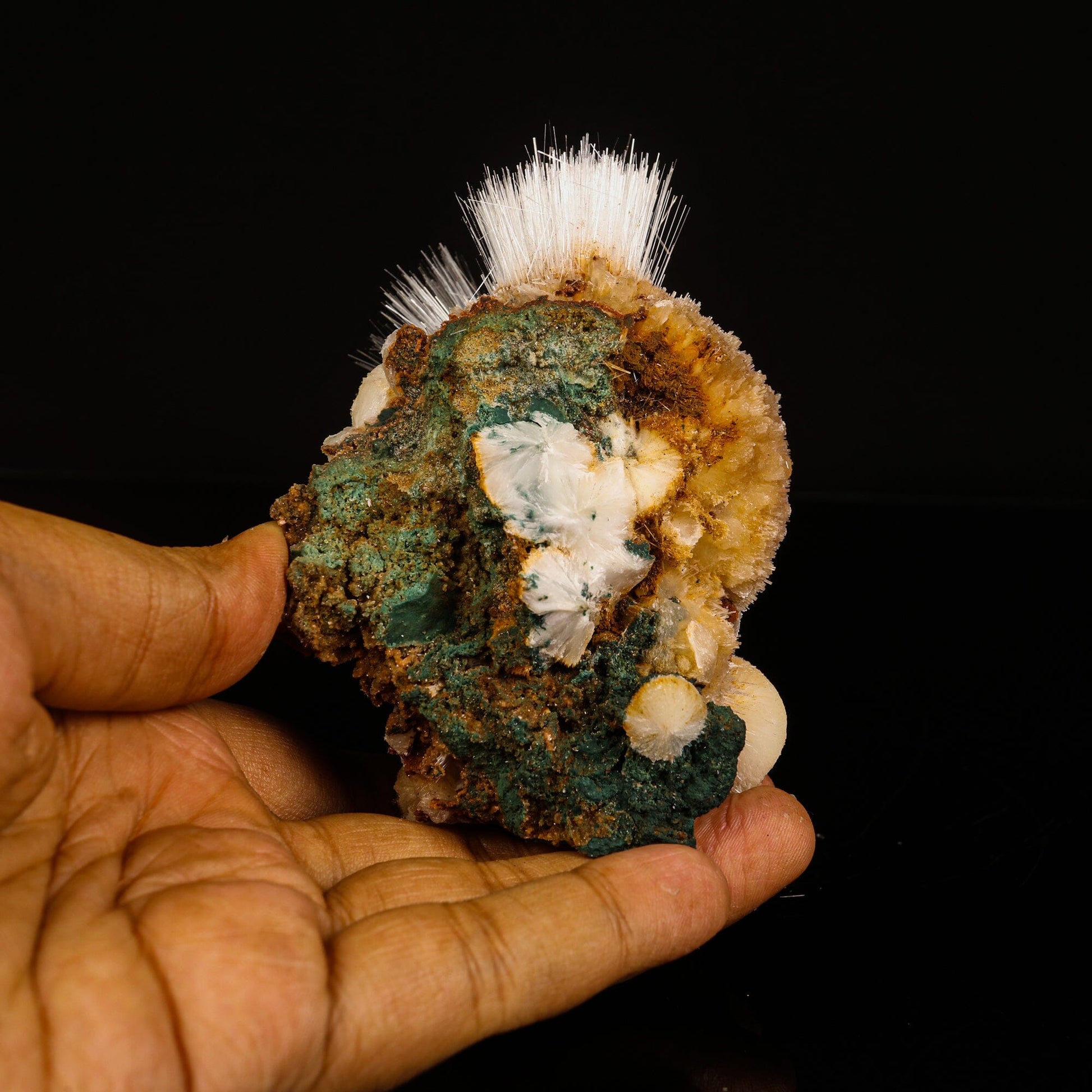 Rare New Find Thomsonite with Mesolite Natural Mineral Specimen # B 6815 Thomsonite Superb Minerals 