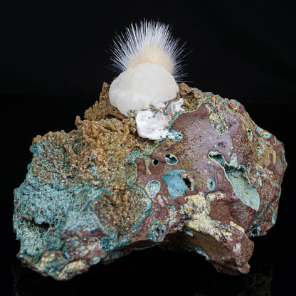 Rare New Find Thomsonite with Mesolite Natural Mineral Specimen # B 6839 Thomsonite Superb Minerals 