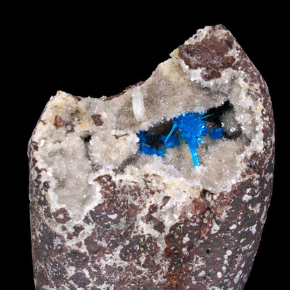 Rare Pentagonite with Heulandite on Matrix – Free Standing Indian Zeolite Crystal Specimen from Pune , India # G 7139 Pentagonite Superb Minerals 