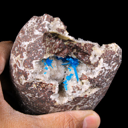 Rare Pentagonite with Heulandite on Matrix – Free Standing Indian Zeolite Crystal Specimen from Pune , India # G 7139 Pentagonite Superb Minerals 