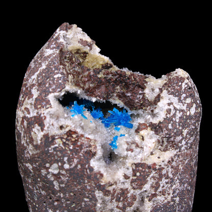Rare Pentagonite with Heulandite on Matrix – Free Standing Indian Zeolite Crystal Specimen from Pune , India # G 7139 Pentagonite Superb Minerals 