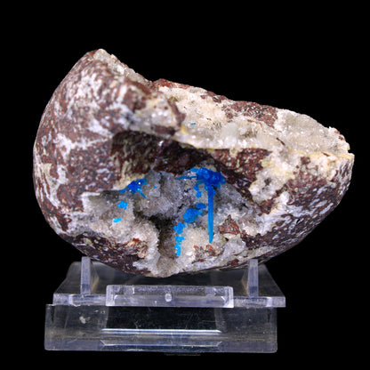 Rare Pentagonite with Heulandite on Matrix – Free Standing Indian Zeolite Crystal Specimen from Pune , India # G 7139 Pentagonite Superb Minerals 