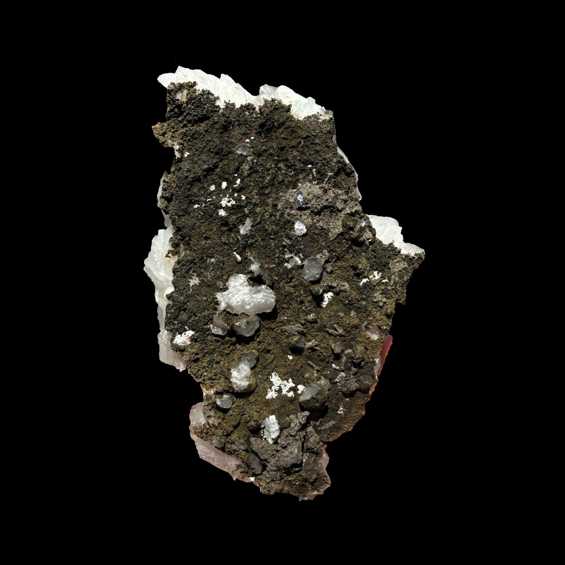 Rare Powellite Crystal on Stilbite – Natutal Zeolite Specimen from Nashik # DKT89 Powellite Superb Minerals 