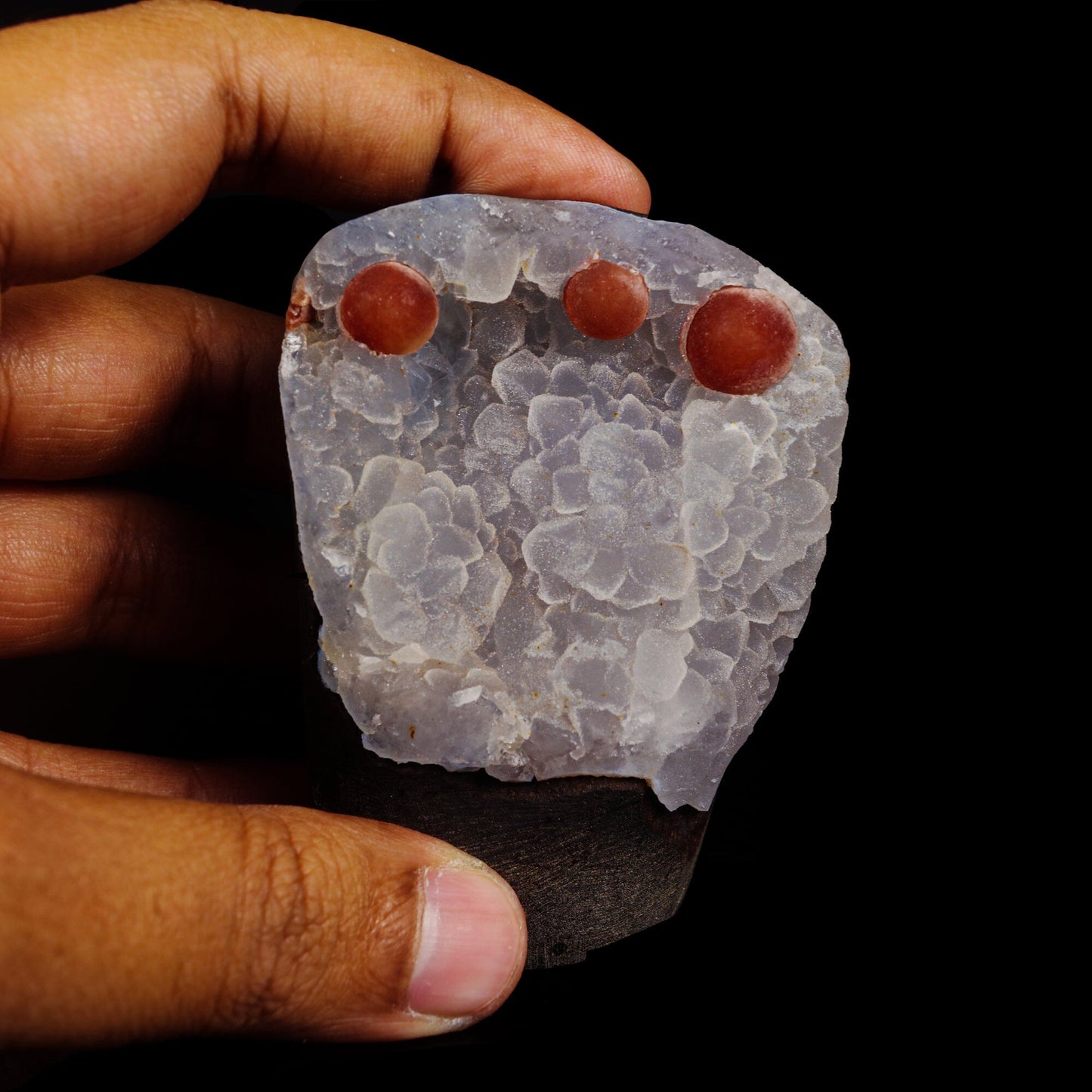 Rare Red Botryoidal Fluorites Natural mineral Specimen # B 6976 Fluorite Superb Minerals 