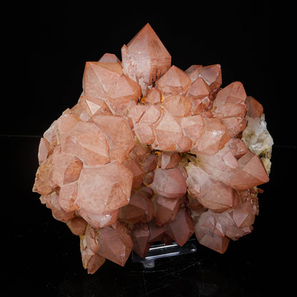 Red Quartz cluster Natural Mineral Specimen # B 7094 QUARTZ Superb Minerals 