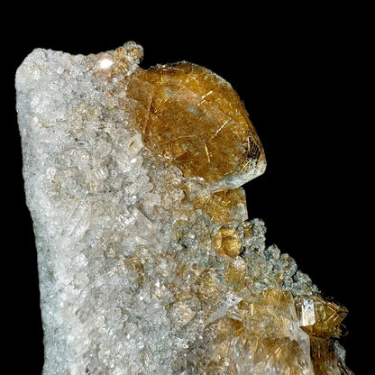 Rutile in Clear Quartz | SELF STANDING | High Quality Mineral | Indian Mineral | Superb Minerals | Fine Mineral | Collectors Piece Item Rutile Superb Minerals 