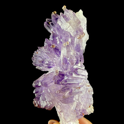 Scepter Amethyst Cluster - Collector’s Gem Specimen from Karur, Tamil Nadu, India DKT143 Amethyst Superb Minerals 