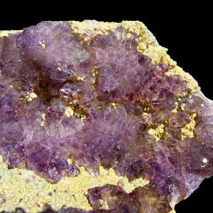 Sceptre Amethyst Cluster on Matrix – Natural Purple Crystal Specimen from Karur, India DKT74 Amethyst Superb Minerals 