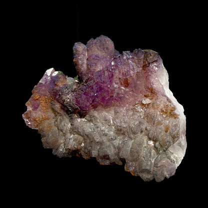 Sceptre Amethyst Cluster on Matrix – Natural Purple Crystal Specimen from Karur, India DKT76 Amethyst Superb Minerals 