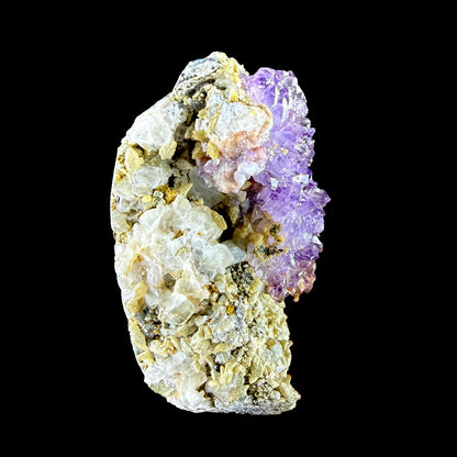 Sceptre Amethyst Cluster on Matrix – Natural Purple Crystal Specimen from Karur, India DKT86 Amethyst Superb Minerals 