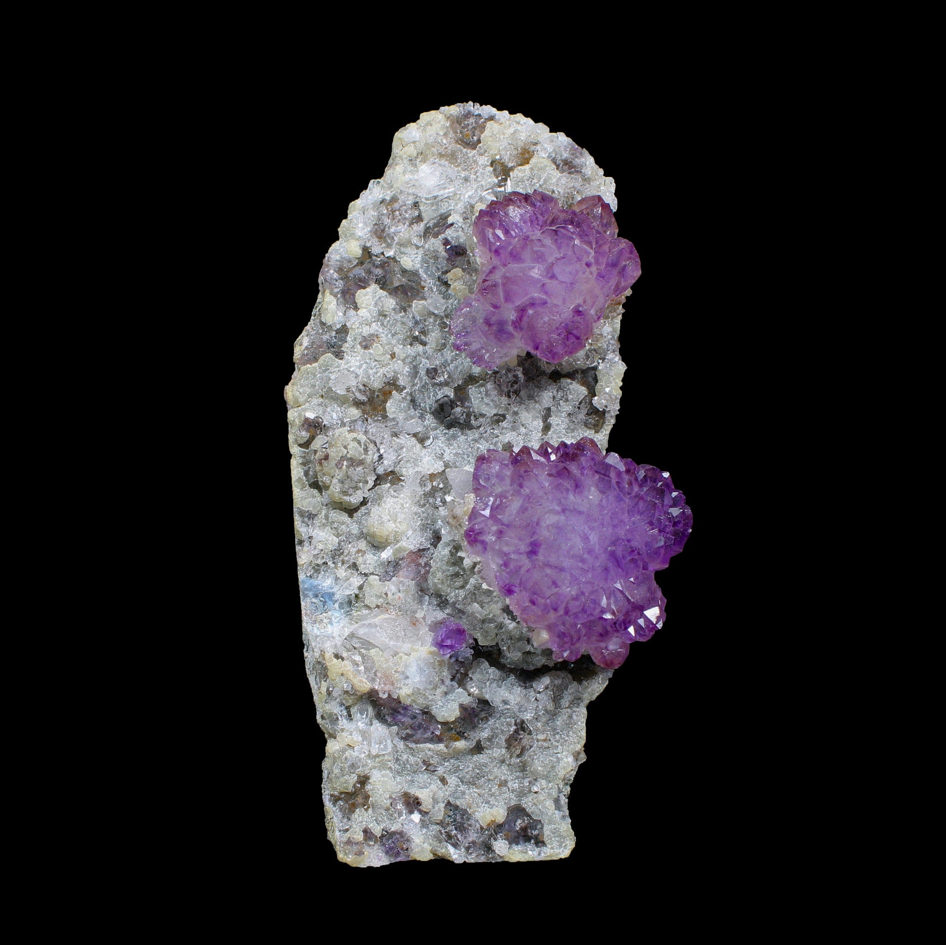 Sceptre Amethyst Flower - Free Standing Natural Mineral Specimen from Karur , India | # B 7136 Amethyst Superb Minerals 
