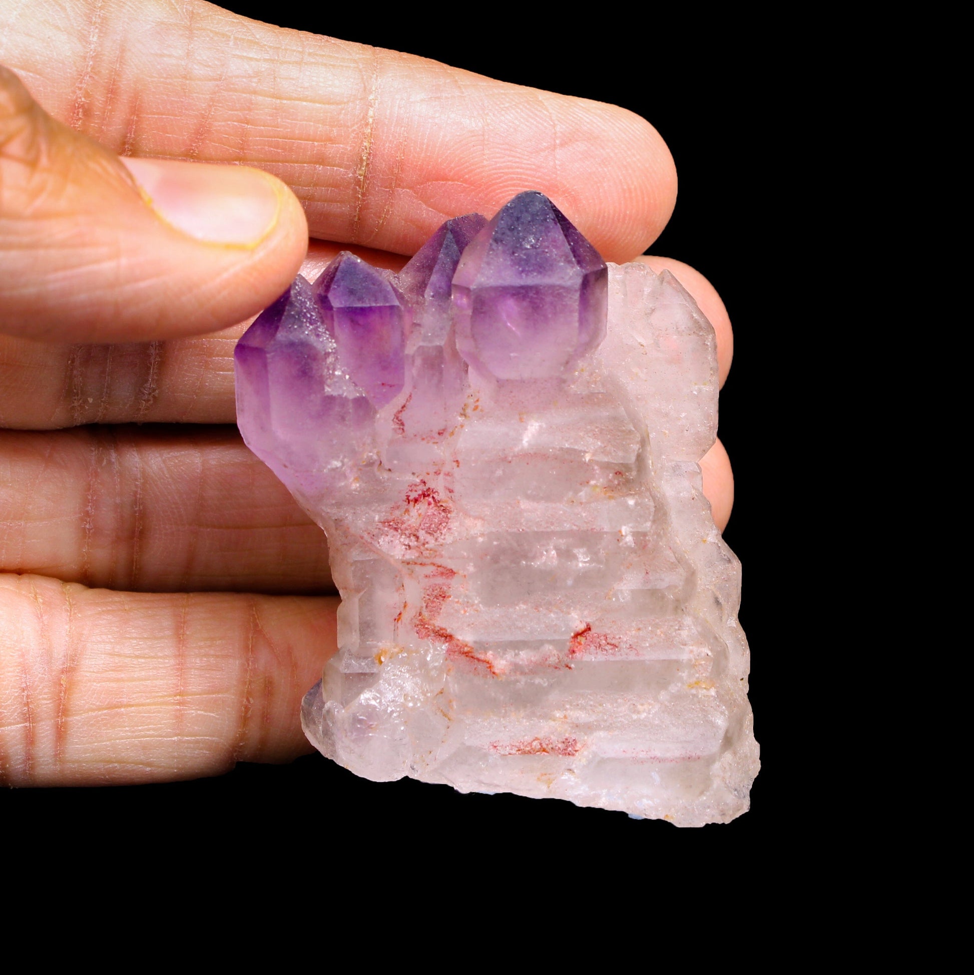 Sceptre Amethyst Natural Mineral Specimen from Karur, India | # B 7127 Amethyst Superb Minerals 