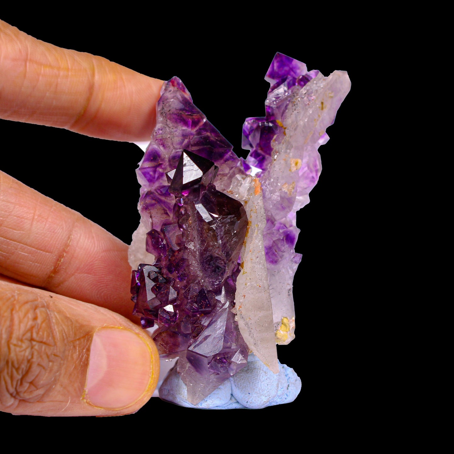 Sceptre Amethyst - Natural Mineral Specimen from Karur, India | # B 7133 Amethyst Superb Minerals 