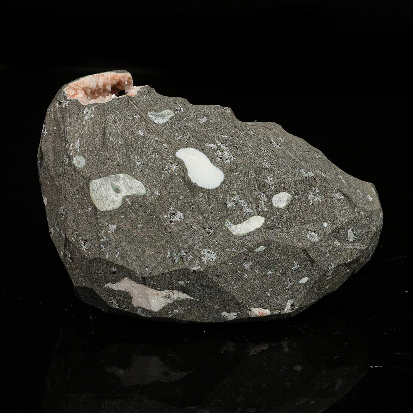 Scolecite in Heulandite Geode Natural Mineral Specimen # B 6771 Scoleccite Superb Minerals 