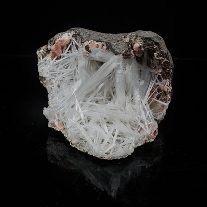 Scolecite in Heulandite Geode Natural Mineral Specimen # B 7121 Scoleccite Superb Minerals 