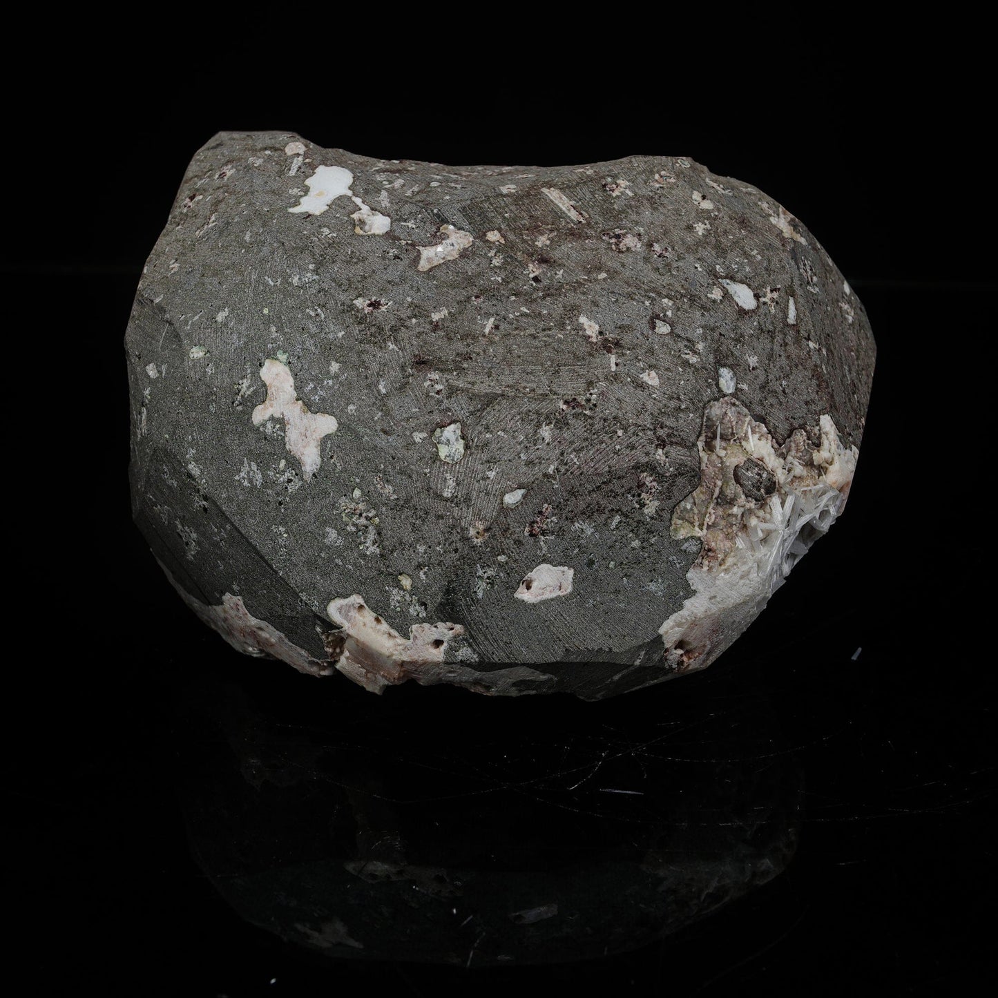 Scolecite in Heulandite Geode Natural Mineral Specimen # B 7121 Scoleccite Superb Minerals 