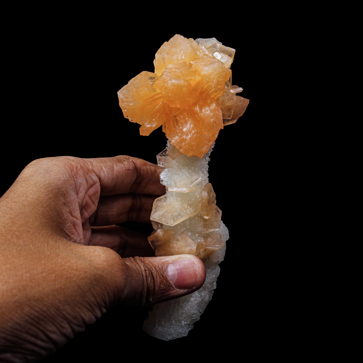 Stilbite With Chalcedony Natural Mineral Specimen # B 6879 Stilbite Superb Minerals 