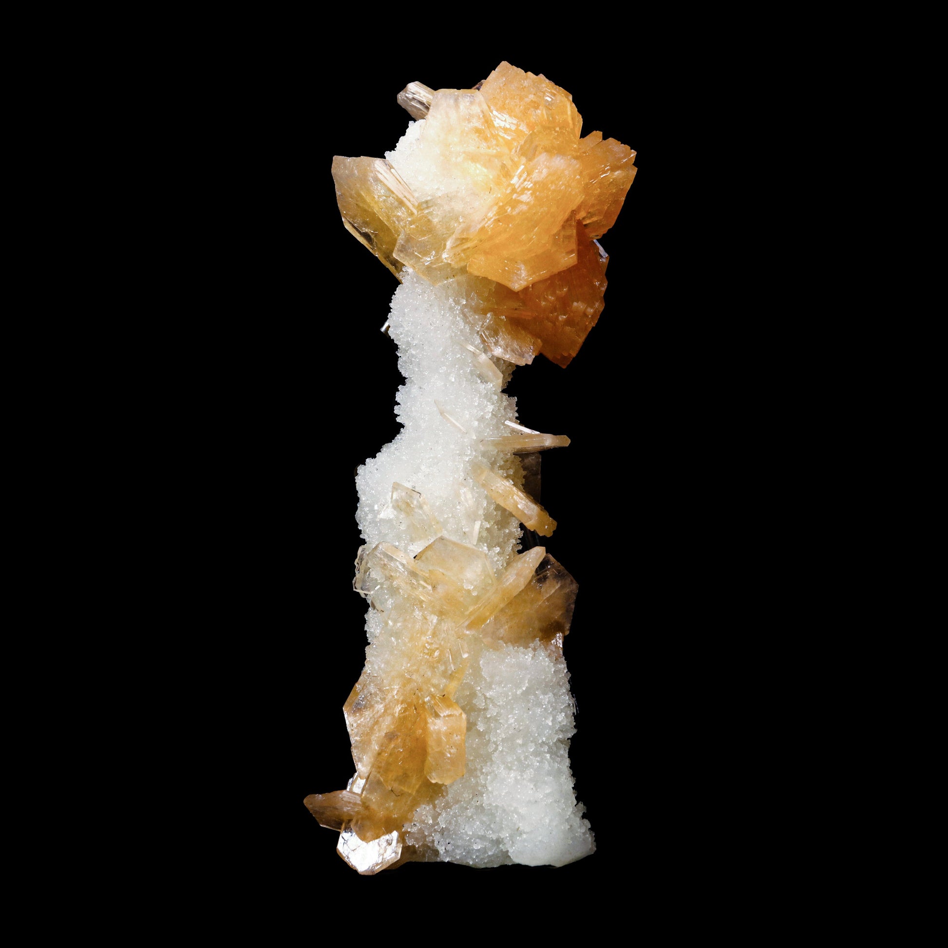 Stilbite With Chalcedony Natural Mineral Specimen # B 6879 Stilbite Superb Minerals 