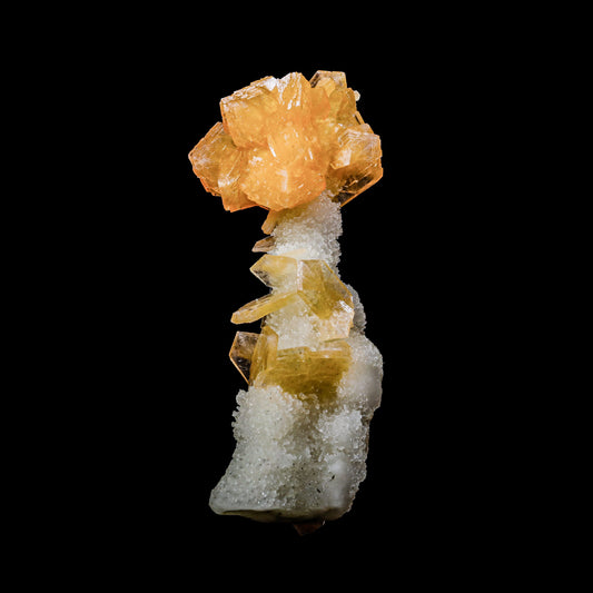 Stilbite With Chalcedony Natural Mineral Specimen # B 6879 Stilbite Superb Minerals 