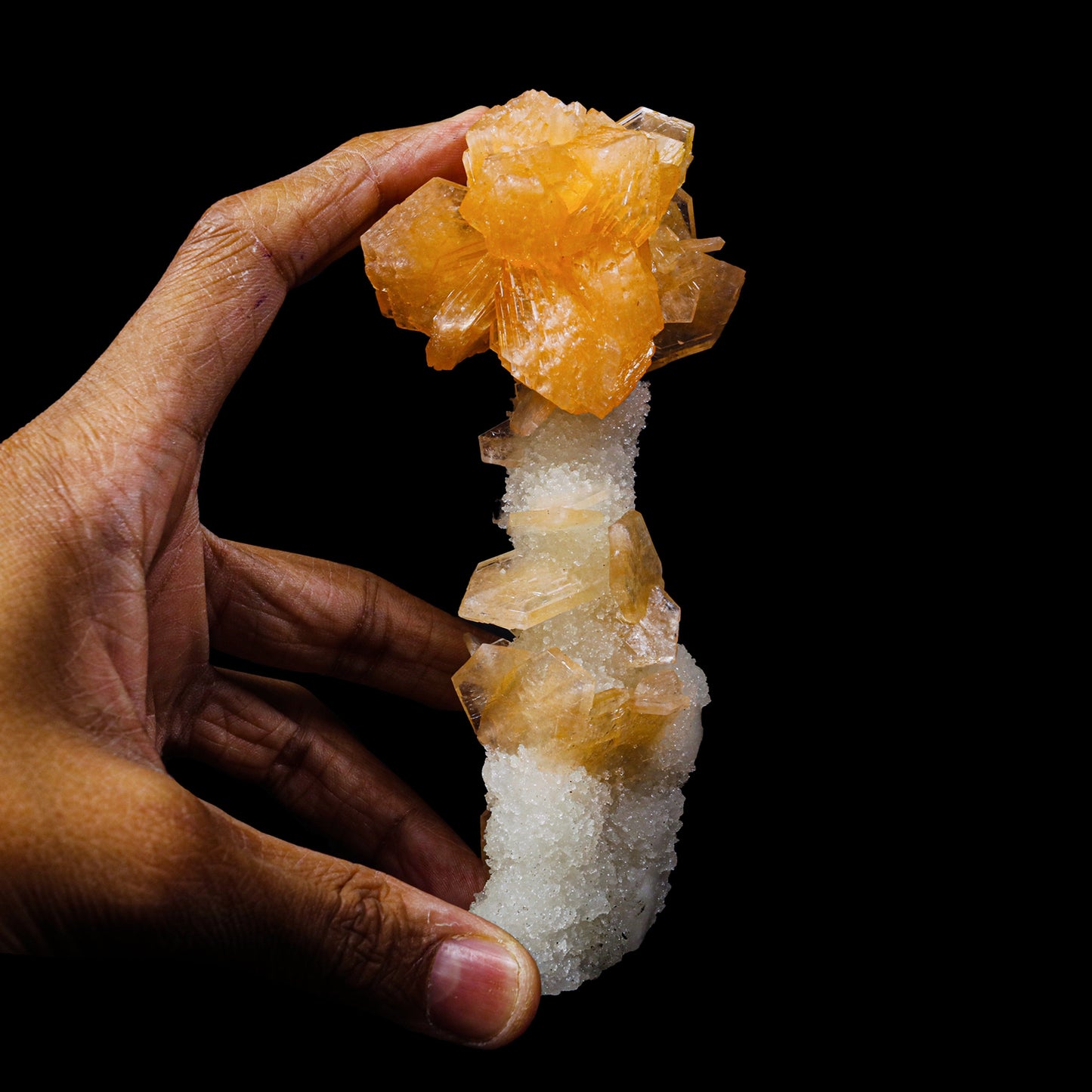 Stilbite With Chalcedony Natural Mineral Specimen # B 6879 Stilbite Superb Minerals 