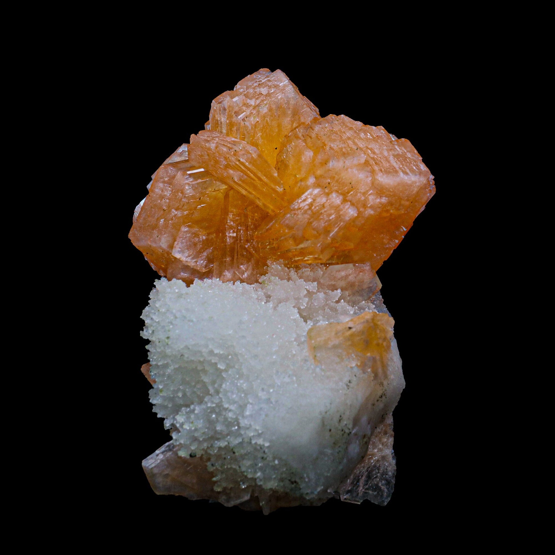 Stilbite With Chalcedony Natural Mineral Specimen # B 6885 Stilbite Superb Minerals 