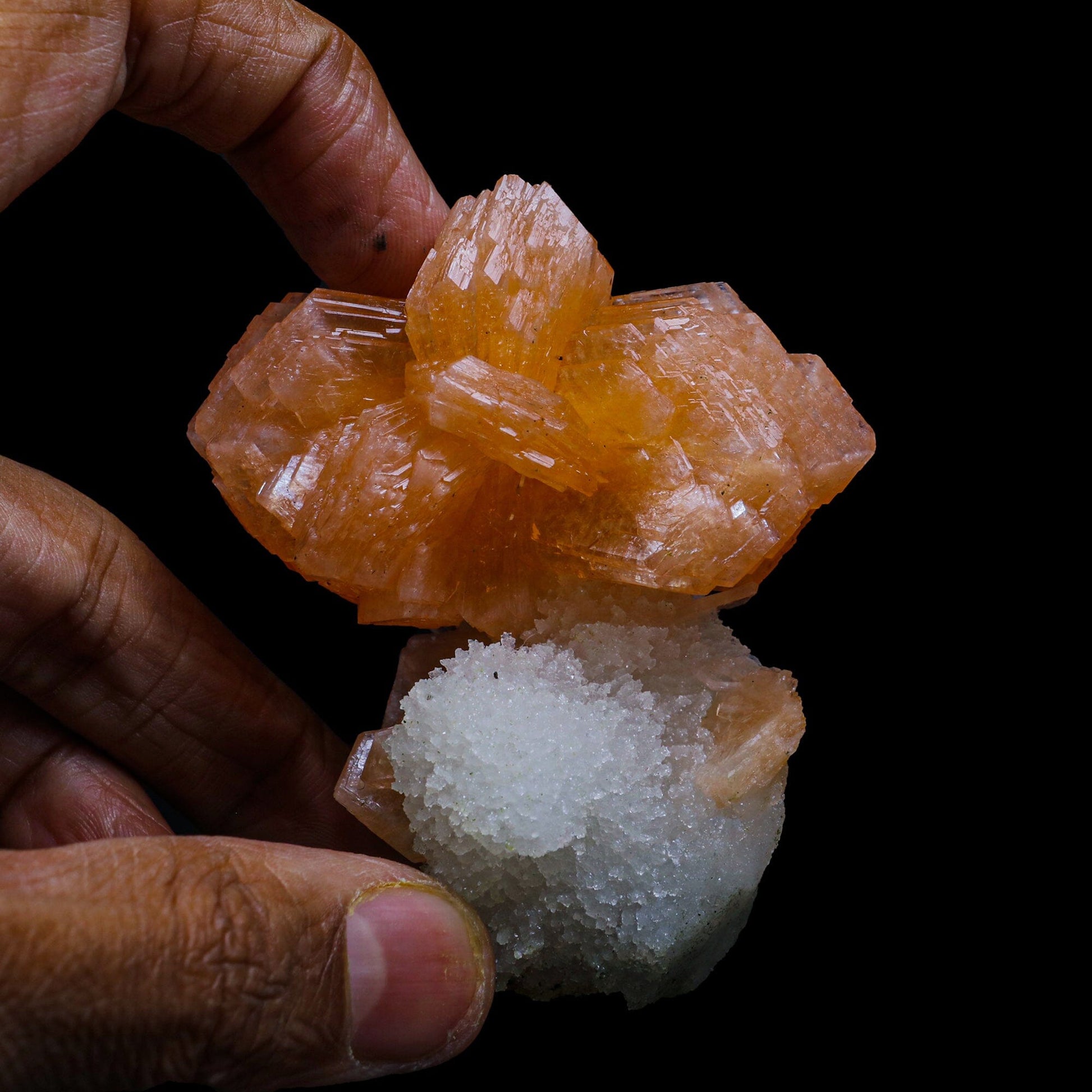 Stilbite With Chalcedony Natural Mineral Specimen # B 6885 Stilbite Superb Minerals 