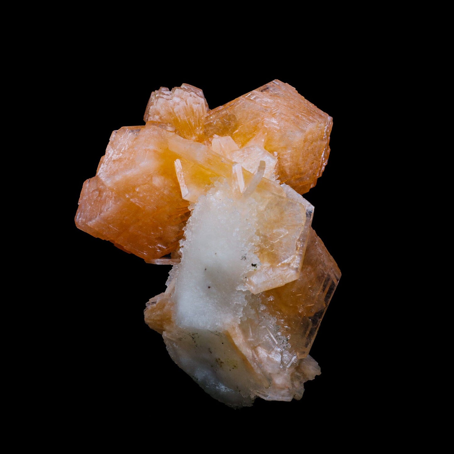 Stilbite With Chalcedony Natural Mineral Specimen # B 6885 Stilbite Superb Minerals 