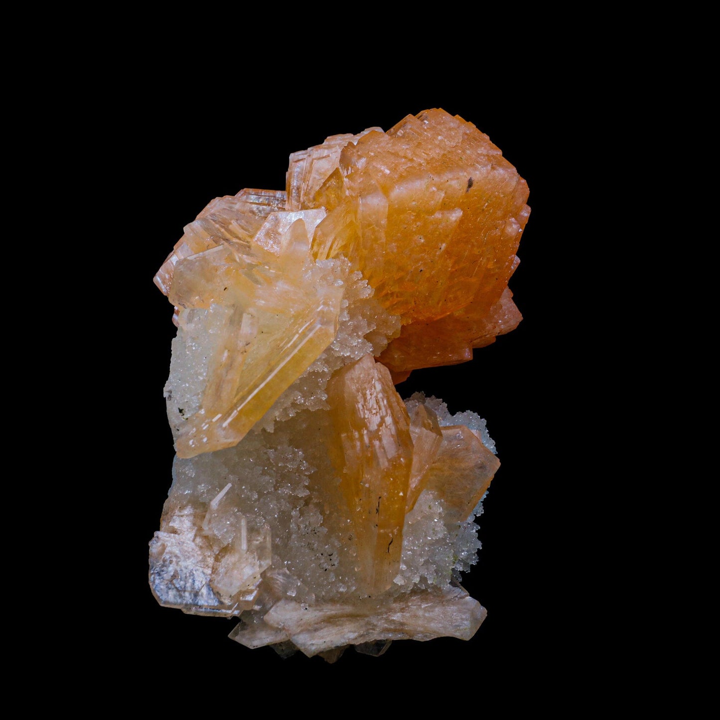 Stilbite With Chalcedony Natural Mineral Specimen # B 6885 Stilbite Superb Minerals 