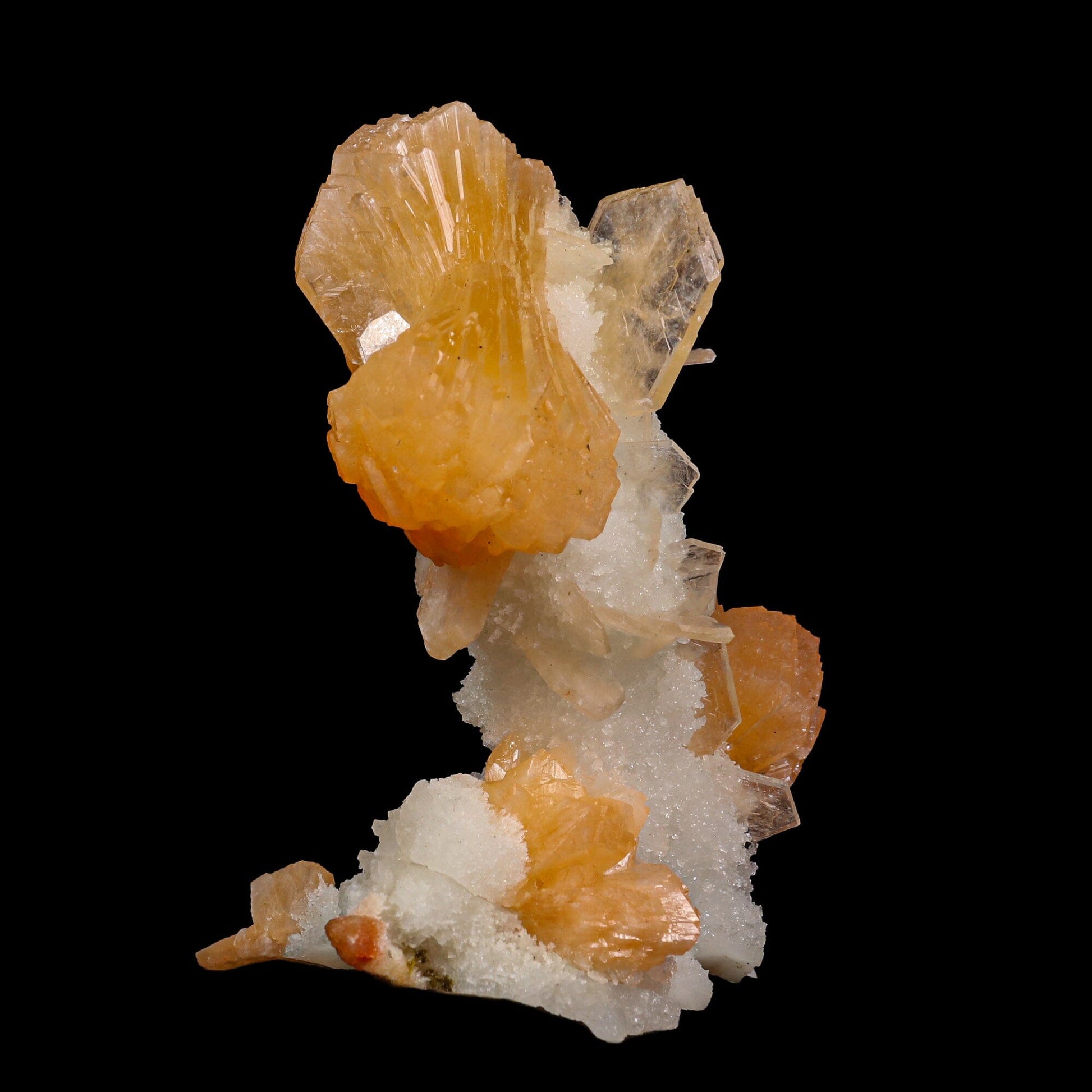 Stilbite With Chalcedony Natural Mineral Specimen # B 6887 Stilbite Superb Minerals 