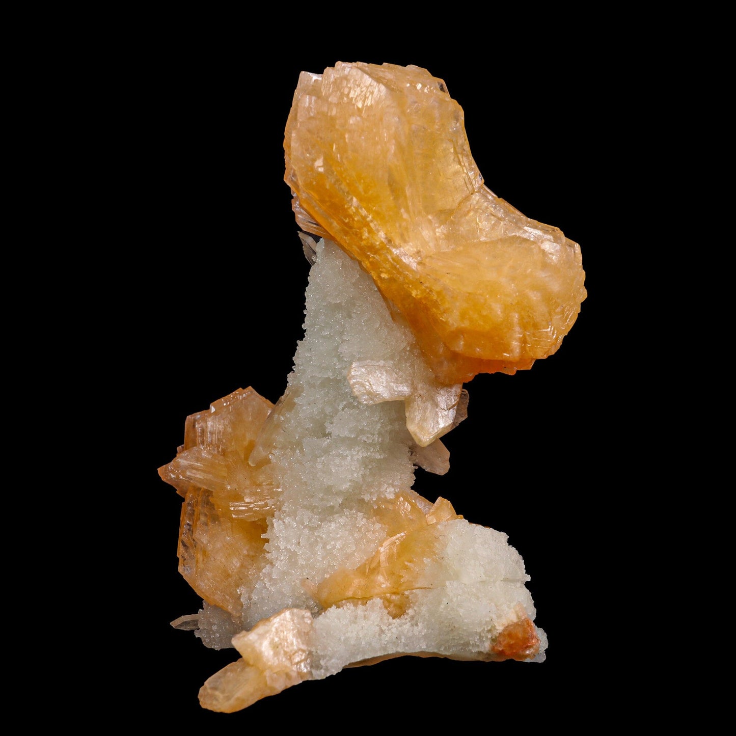 Stilbite With Chalcedony Natural Mineral Specimen # B 6887 Stilbite Superb Minerals 
