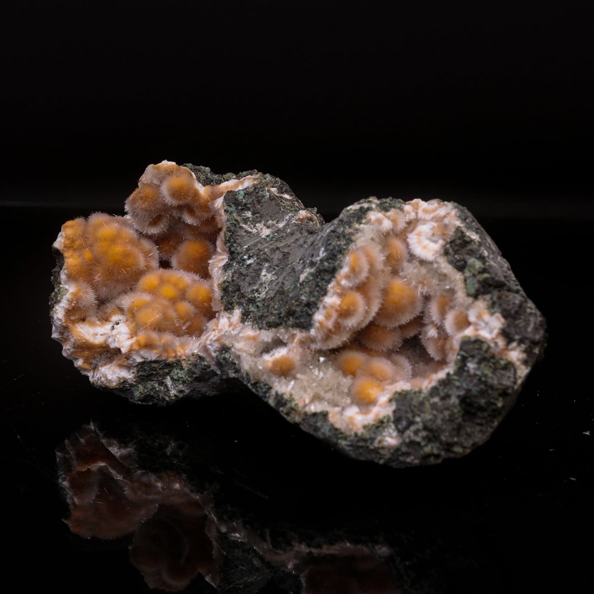 Thomsonite Orange Rare Find Natural Mineral Specimen # B 6744 Thomsonite Superb Minerals 