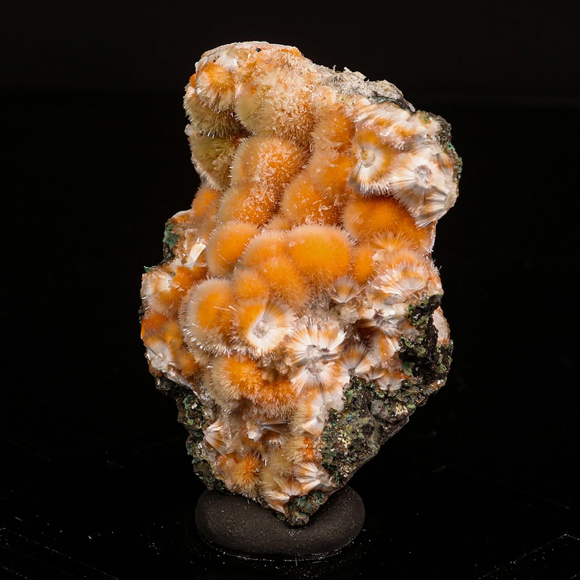 Thomsonite Orange Rare Find Natural Mineral Specimen # B 6813 Thomsonite Superb Minerals 