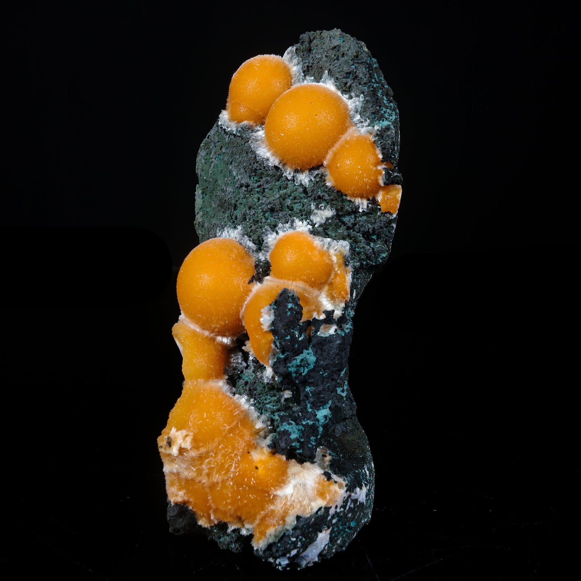 Thomsonite Orange Rare Find Natural Mineral Specimen