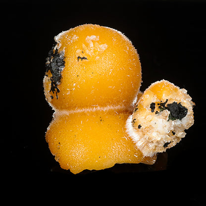 Thomsonite Orange Rare Find Natural Mineral Specimen # B 7052