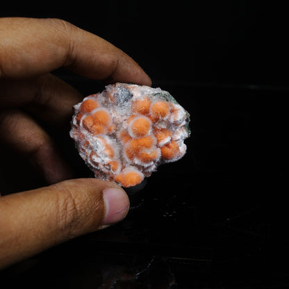 Thomsonite Orange Rare Find Natural Mineral Specimen # B 7115 Thomsonite Superb Minerals 