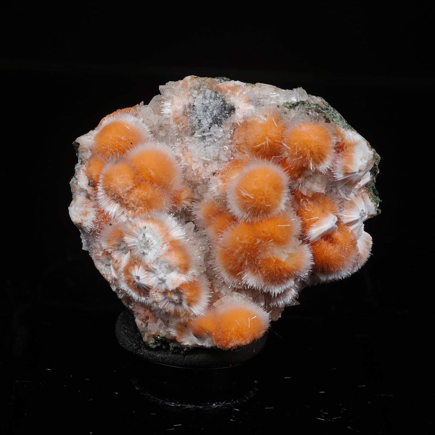 Thomsonite Orange Rare Find Natural Mineral Specimen # B 7115 Thomsonite Superb Minerals 