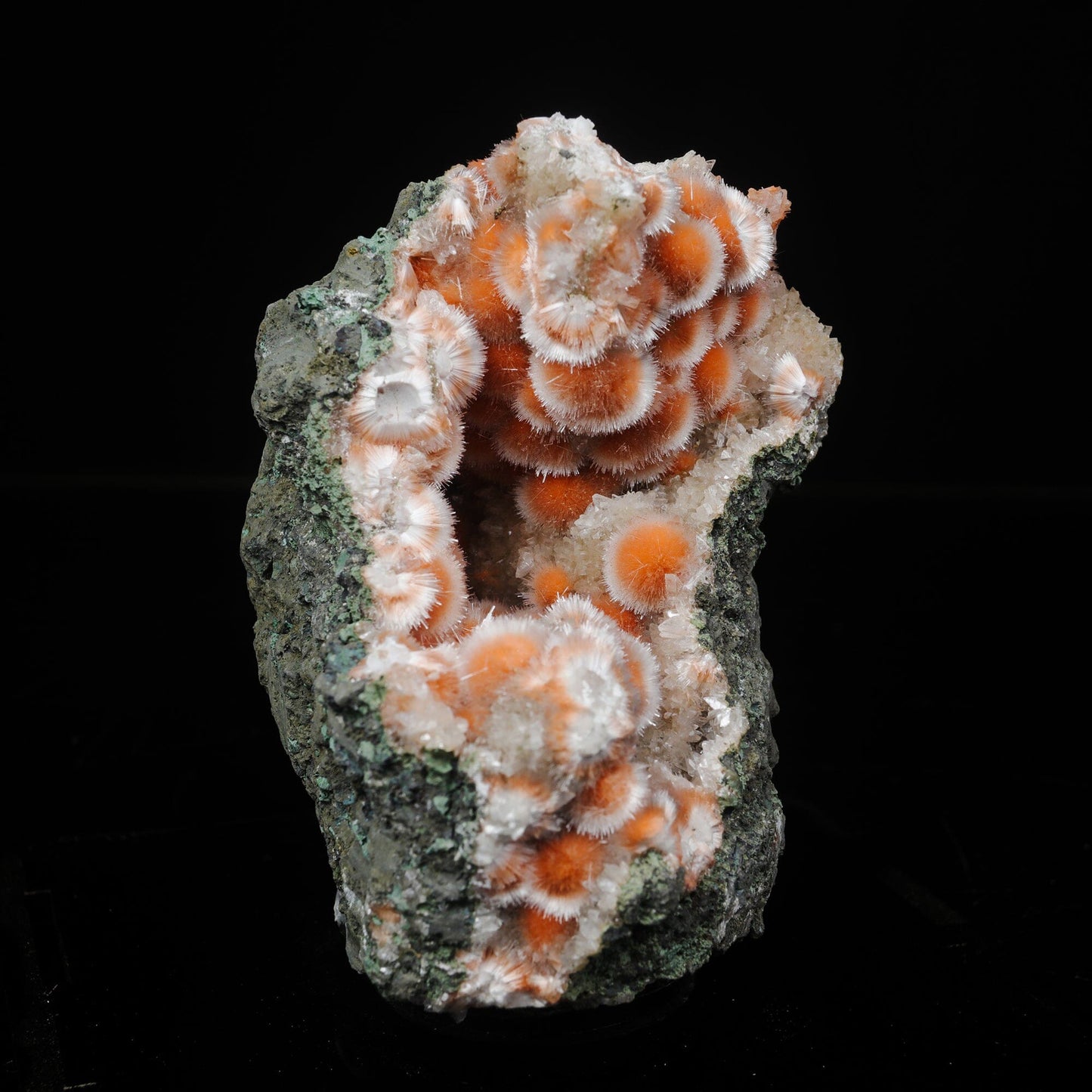 Thomsonite Orange Rare Find Natural Mineral Specimen # B 7119 Thomsonite Superb Minerals 