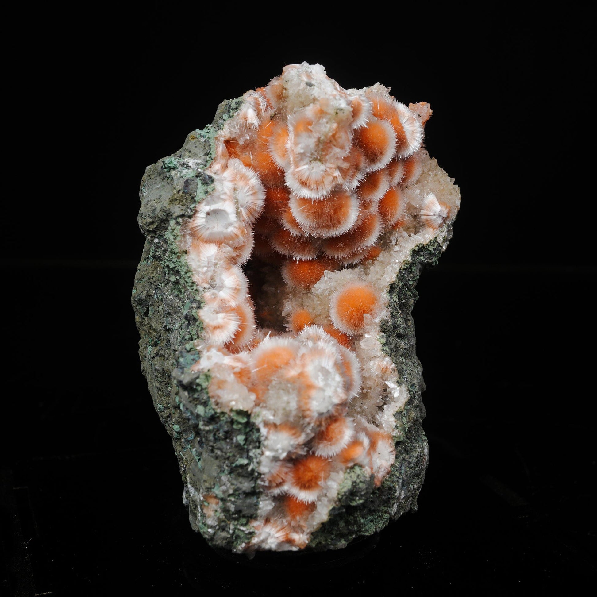 Thomsonite Orange Rare Find Natural Mineral Specimen # B 7119 Thomsonite Superb Minerals 