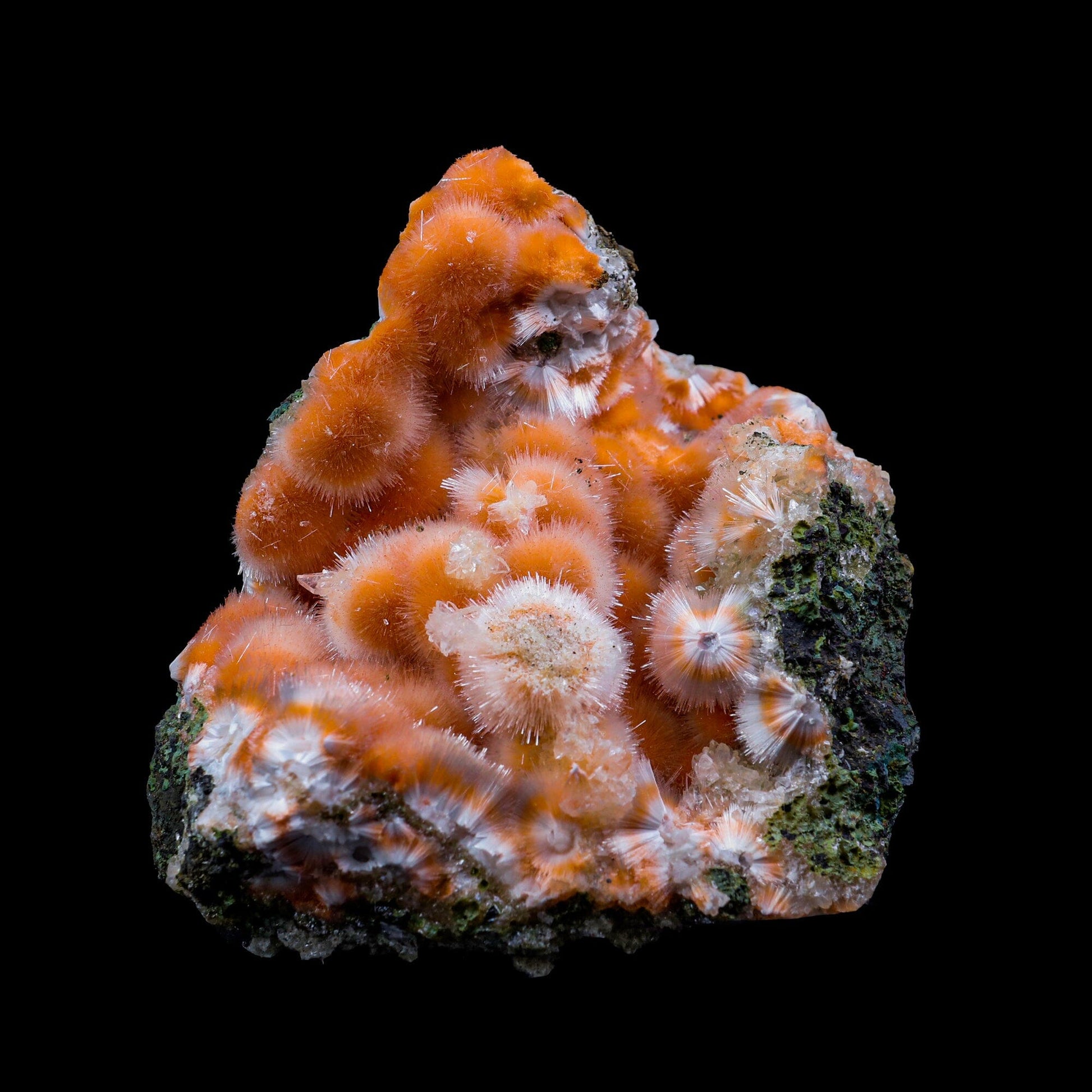 Thomsonite With Mesolite Natural Mineral Specimen # B 6878